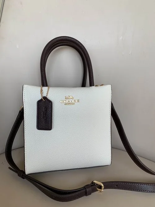 11 Coach Large Tote Bag Women Luxury Canvas Leather Designer