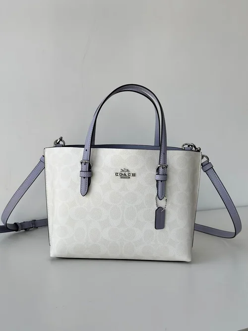 11 Coach Large Tote Bag Women Luxury Canvas Leather Designer