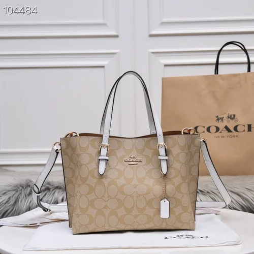 11 Coach Large Tote Bag Women Luxury Canvas Leather Designer