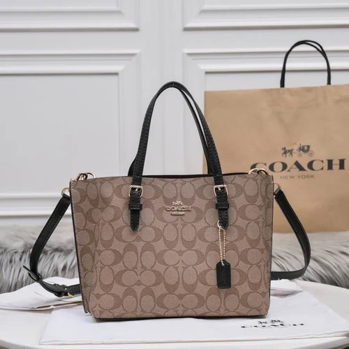 11 Coach Large Tote Bag Women Luxury Canvas Leather Designer