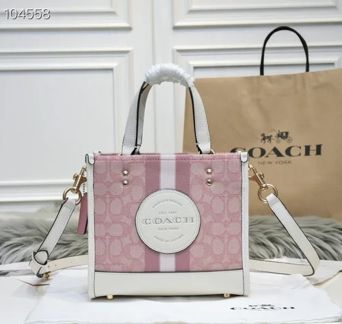 11 Coach Large Tote Bag Women Luxury Canvas Leather Designer
