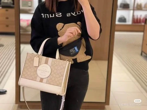 11 Coach Large Tote Bag Women Luxury Canvas Leather Designer