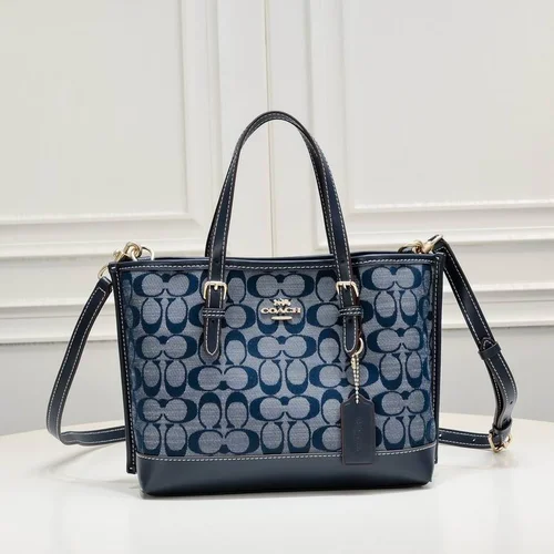 11 Coach Large Tote Bag Women Luxury Canvas Leather Designer