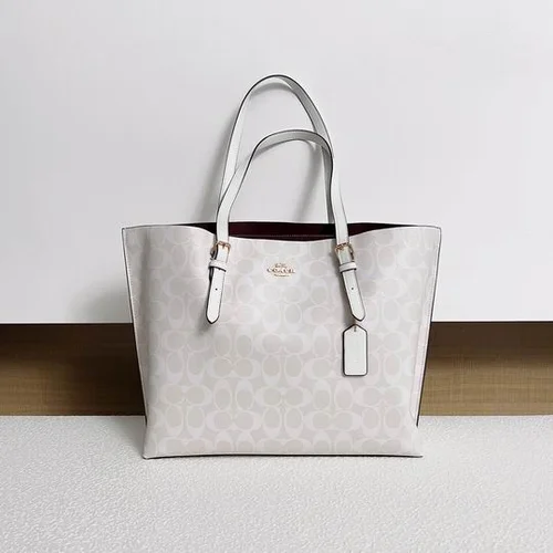 11 Coach Large Tote Bag Women Luxury Canvas Leather Designer
