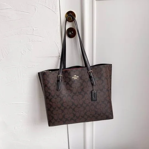 11 Coach Large Tote Bag Women Luxury Canvas Leather Designer
