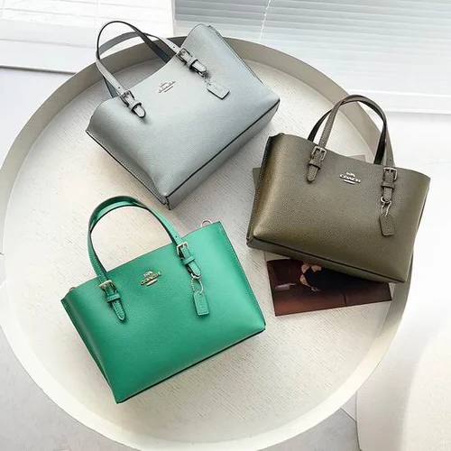 11 Coach Large Tote Bag Women Luxury Canvas Leather Designer