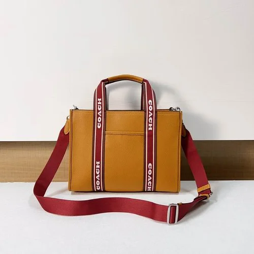 11 Coach Large Tote Bag Women Luxury Canvas Leather Designer