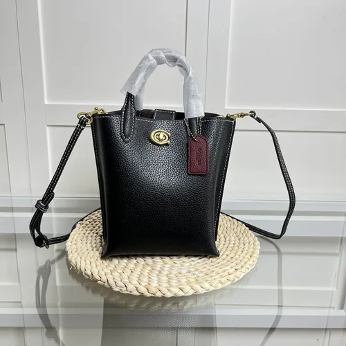 11 Coach Large Tote Bag Women Luxury Canvas Leather Designer