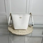 11 Coach Bucket Bag Small Drawstring Women Luxury Leather