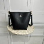 11 Coach Bucket Bag Small Drawstring Women Luxury Leather