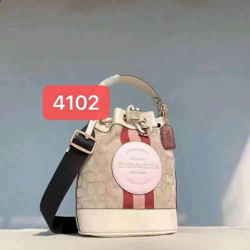 11 Coach Bucket Bag Small Drawstring Women Luxury Leather