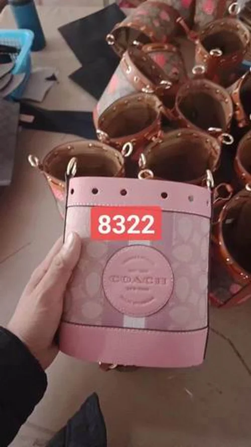 11 Coach Bucket Bag Small Drawstring Women Luxury Leather