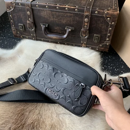 11 Coach Men's Messenger Bag Crossbody Luxury Leather Designer
