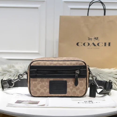 11 Coach Men's Messenger Bag Crossbody Luxury Leather Designer