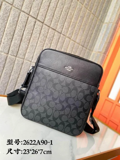 11 Coach Men's Messenger Bag Crossbody Luxury Leather Designer