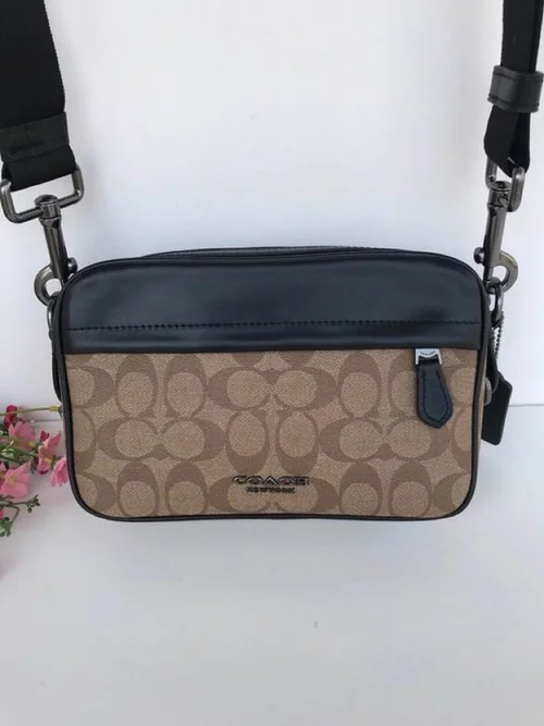 11 Coach Men's Messenger Bag Crossbody Luxury Leather Designer