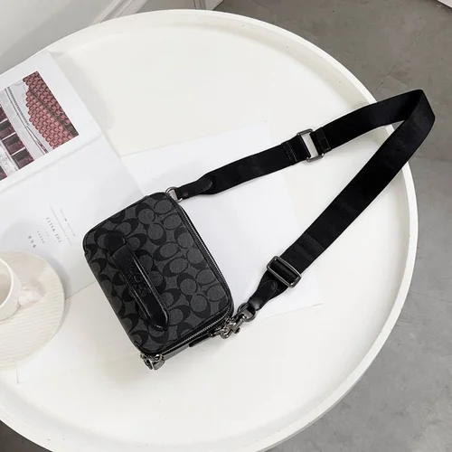 11 Coach Men's Messenger Bag Crossbody Luxury Leather Designer