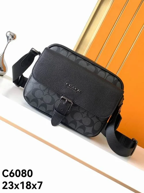 11 Coach Men's Messenger Bag Crossbody Luxury Leather Designer