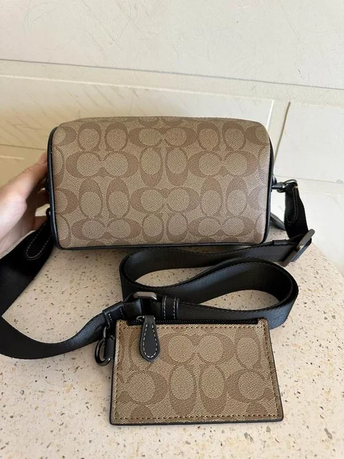 11 Coach Men's Messenger Bag Crossbody Luxury Leather Designer