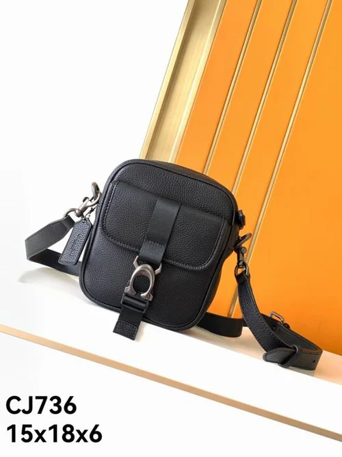 11 Coach Men's Messenger Bag Crossbody Luxury Leather Designer