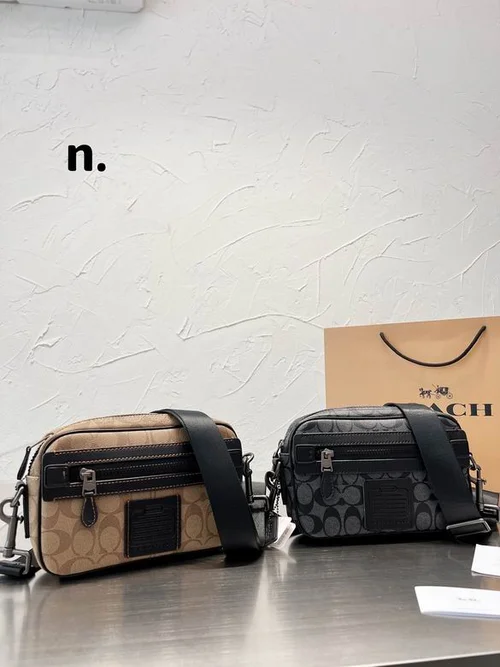 11 Coach Men's Messenger Bag Crossbody Luxury Leather Designer