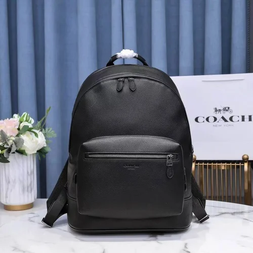 11 Coach Men's Backpack Large Nylon Leather Luxury Designer