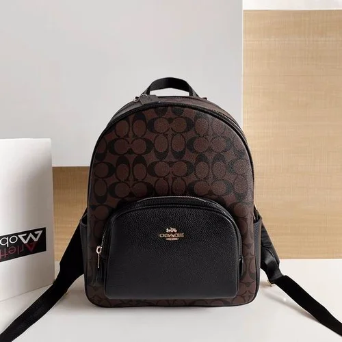 11 Coach Men's Backpack Large Nylon Leather Luxury Designer