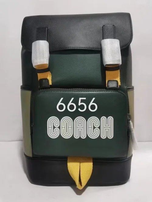 11 Coach Men's Backpack Large Nylon Leather Luxury Designer