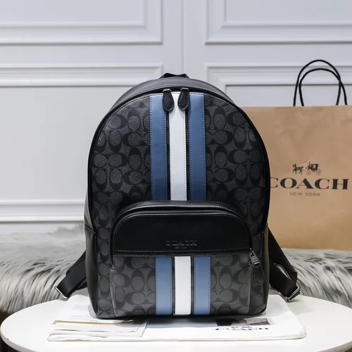 11 Coach Men's Backpack Large Nylon Leather Luxury Designer