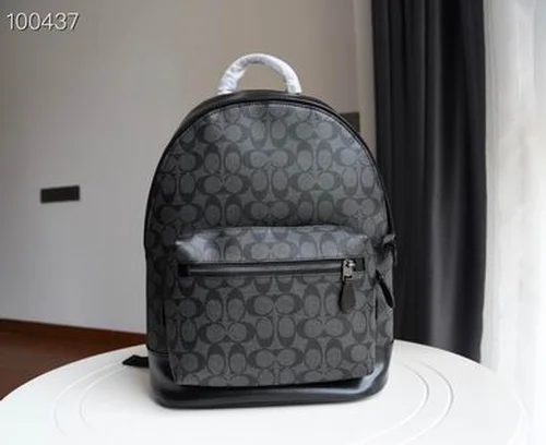 11 Coach Men's Backpack Large Nylon Leather Luxury Designer