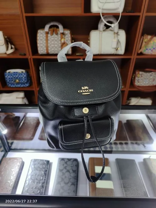 11 Coach Men's Backpack Large Nylon Leather Luxury Designer