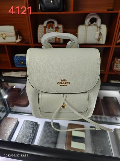 11 Coach Men's Backpack Large Nylon Leather Luxury Designer