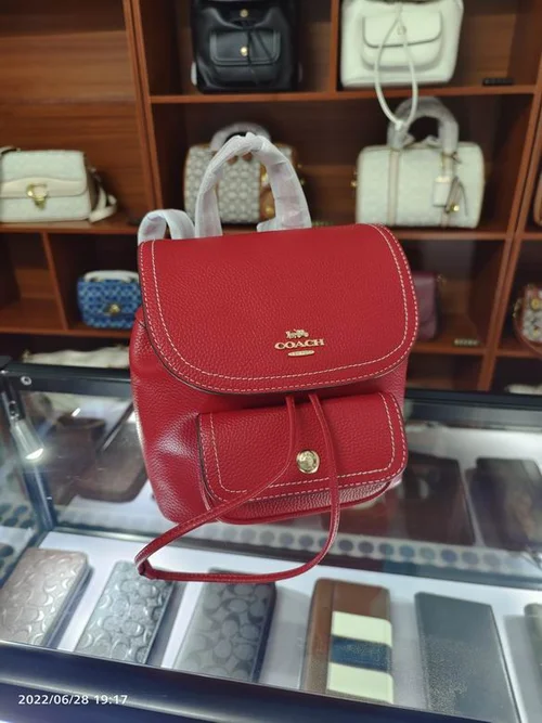 11 Coach Men's Backpack Large Nylon Leather Luxury Designer