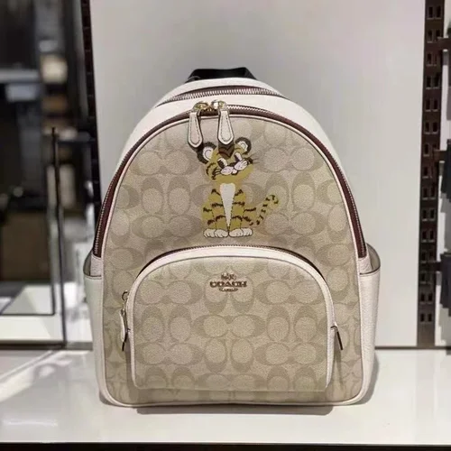 11 Coach Men's Backpack Large Nylon Leather Luxury Designer