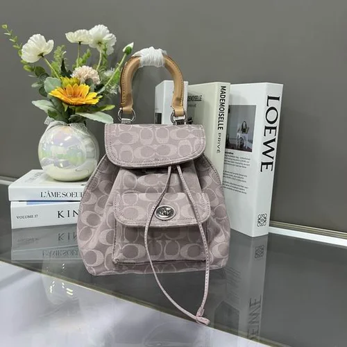 11 Coach Men's Backpack Large Nylon Leather Luxury Designer