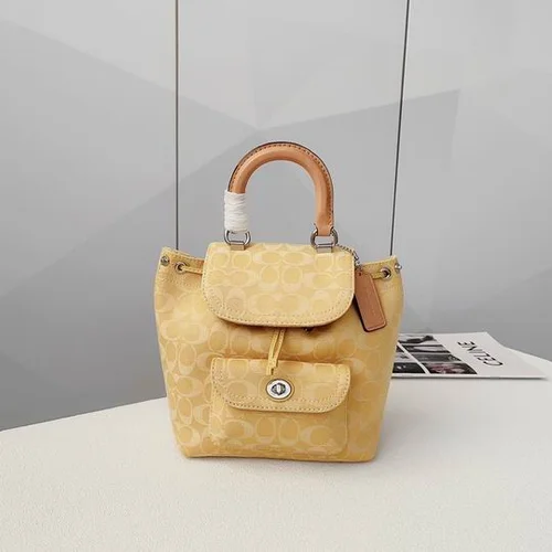 11 Coach Men's Backpack Large Nylon Leather Luxury Designer