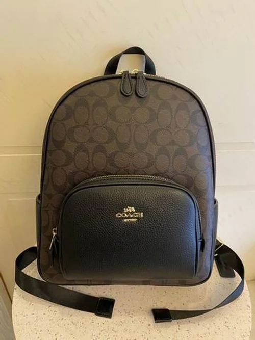 11 Coach Men's Backpack Large Nylon Leather Luxury Designer