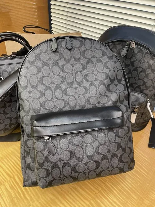 11 Coach Men's Backpack Large Nylon Leather Luxury Designer