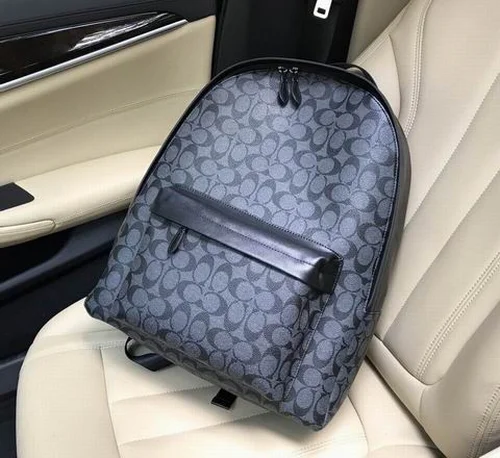 11 Coach Men's Backpack Large Nylon Leather Luxury Designer