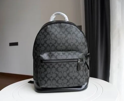 11 Coach Men's Backpack Large Nylon Leather Luxury Designer