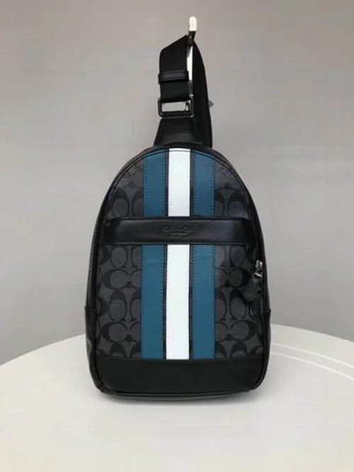 11 Coach Men's Backpack Large Nylon Leather Luxury Designer