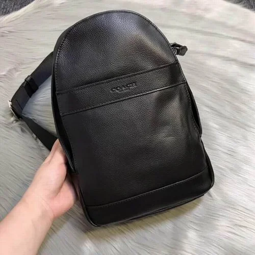 11 Coach Men's Backpack Large Nylon Leather Luxury Designer