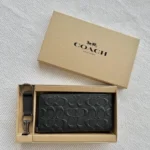 11 Coach Women's Wallet Luxury Leather Bifold Designer