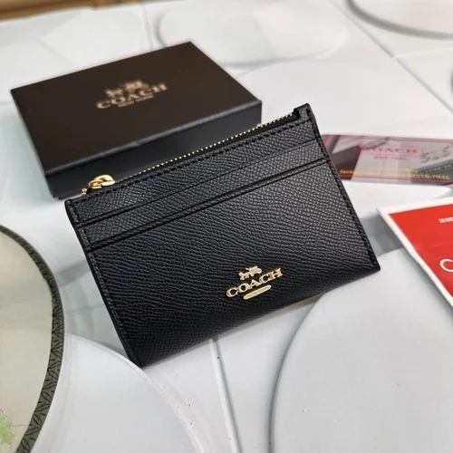 11 Coach Women's Wallet Luxury Leather Bifold Designer