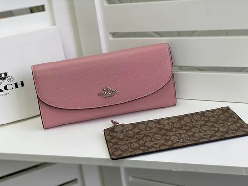 11 Coach Women's Wallet Luxury Leather Bifold Designer