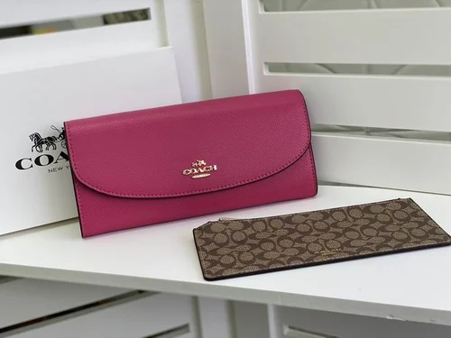 11 Coach Women's Wallet Luxury Leather Bifold Designer