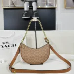 Coach Half Moon Small Shoulder Bag Women Luxury Designer