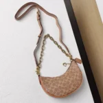 Coach Half Moon Small Shoulder Bag Women Luxury Designer