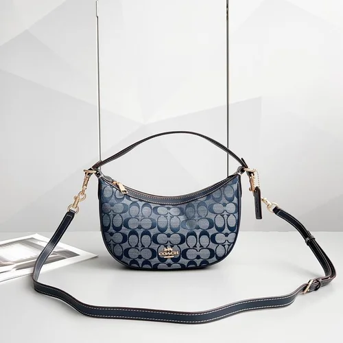 Coach Half Moon Small Shoulder Bag Women Luxury Designer