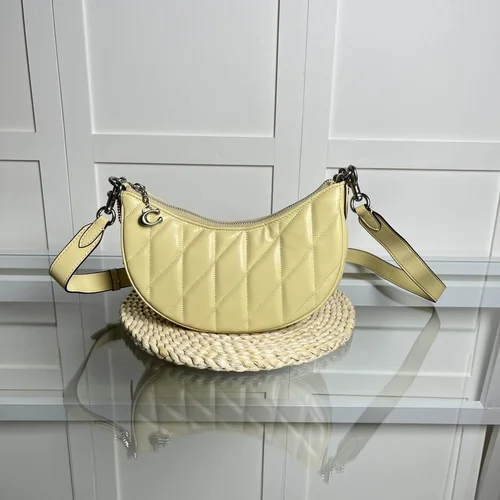 Coach Half Moon Small Shoulder Bag Women Luxury Designer